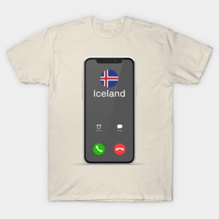 Iceland Is Calling T-Shirt
